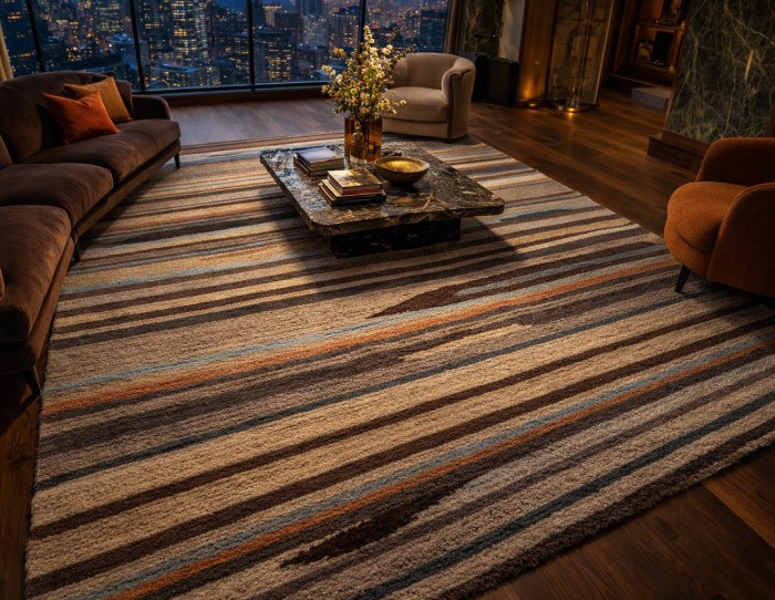 Rug sizes for a living room